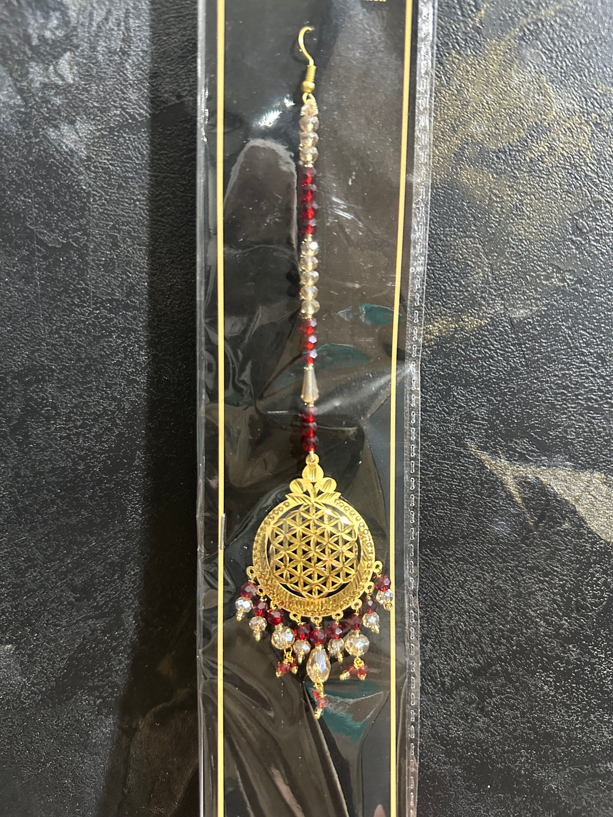 SILVER MANG TIKA (Gold polished)