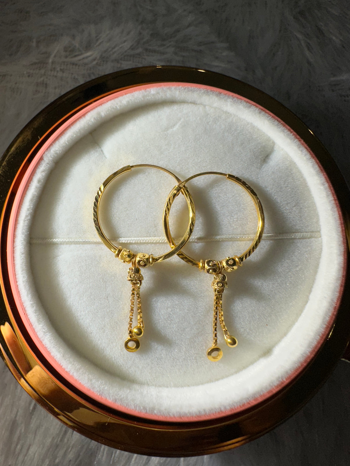925 Silver Hoops Baali (medium)