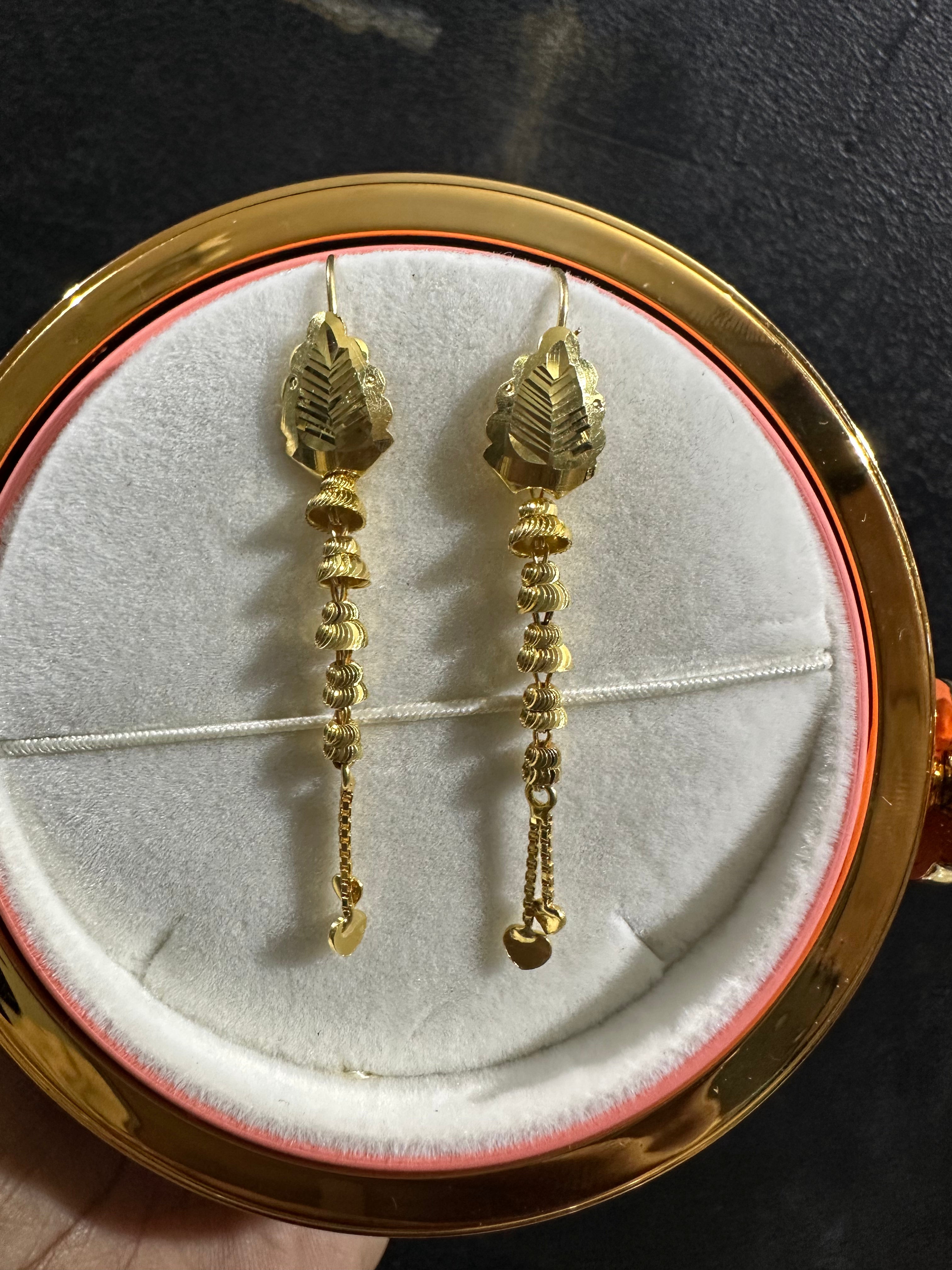 LONG EARRINGS (925SILVER)