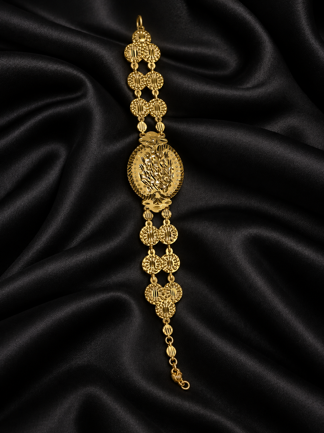 SILVER TURKISH BRACELET (Gold polished)