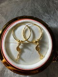 925 SILVER HOOPS (size medium)