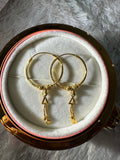 925 SILVER HOOPS (size medium)