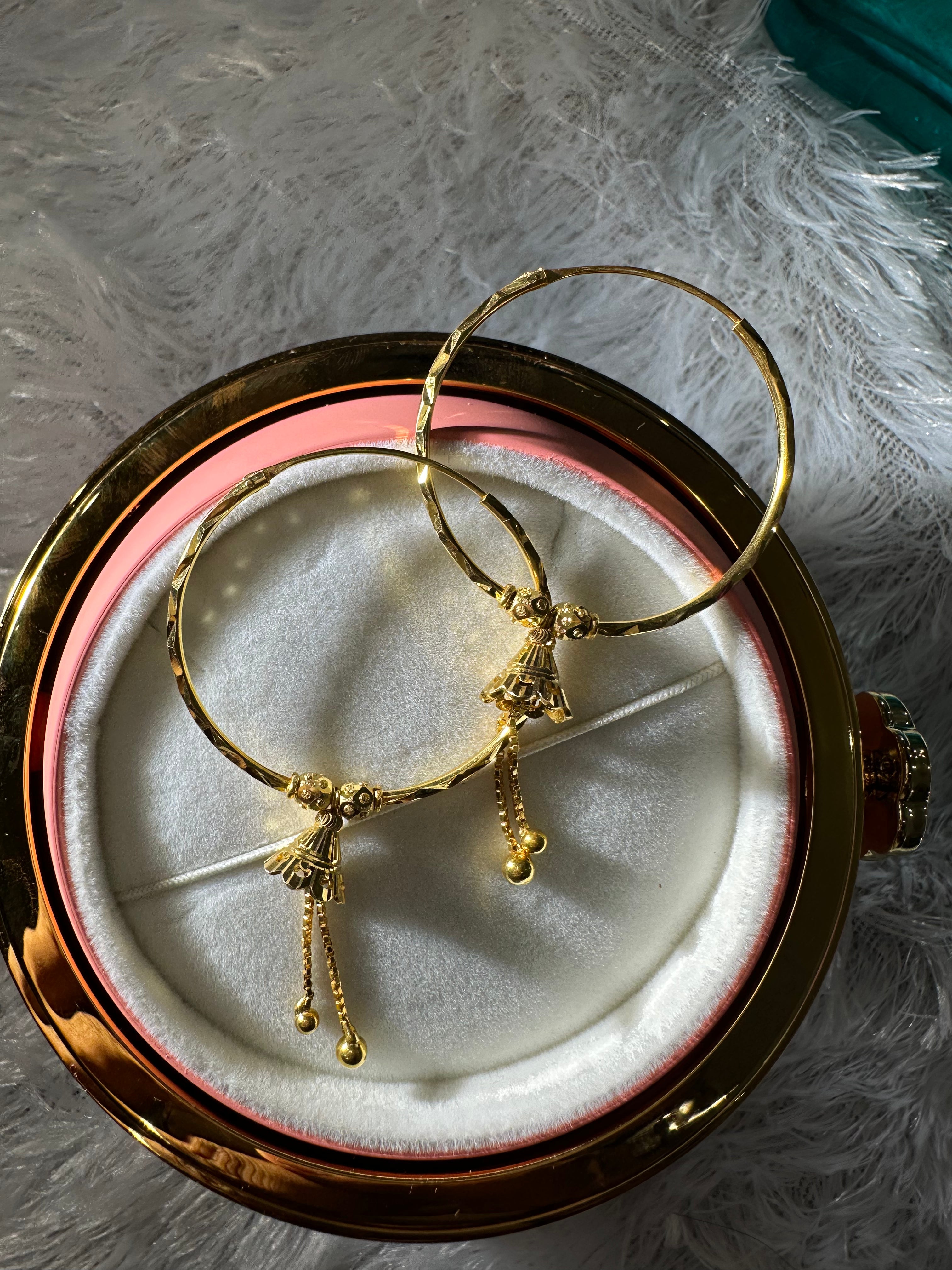925 SILVER HOOPS (BAALA)  big size