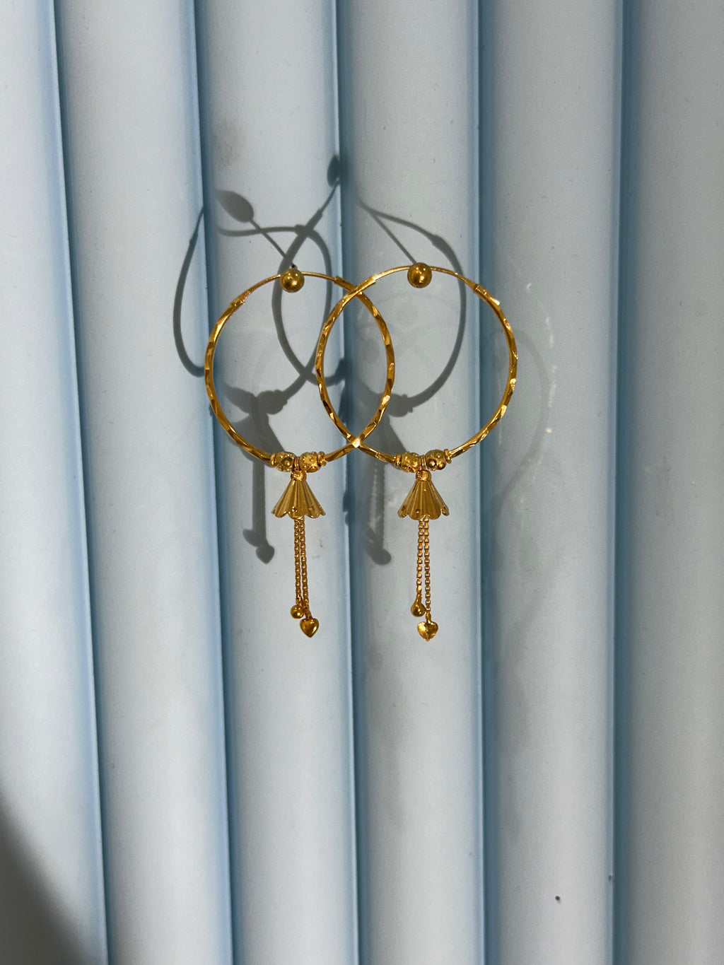925 SILVER HOOPS (BAALI)  big size