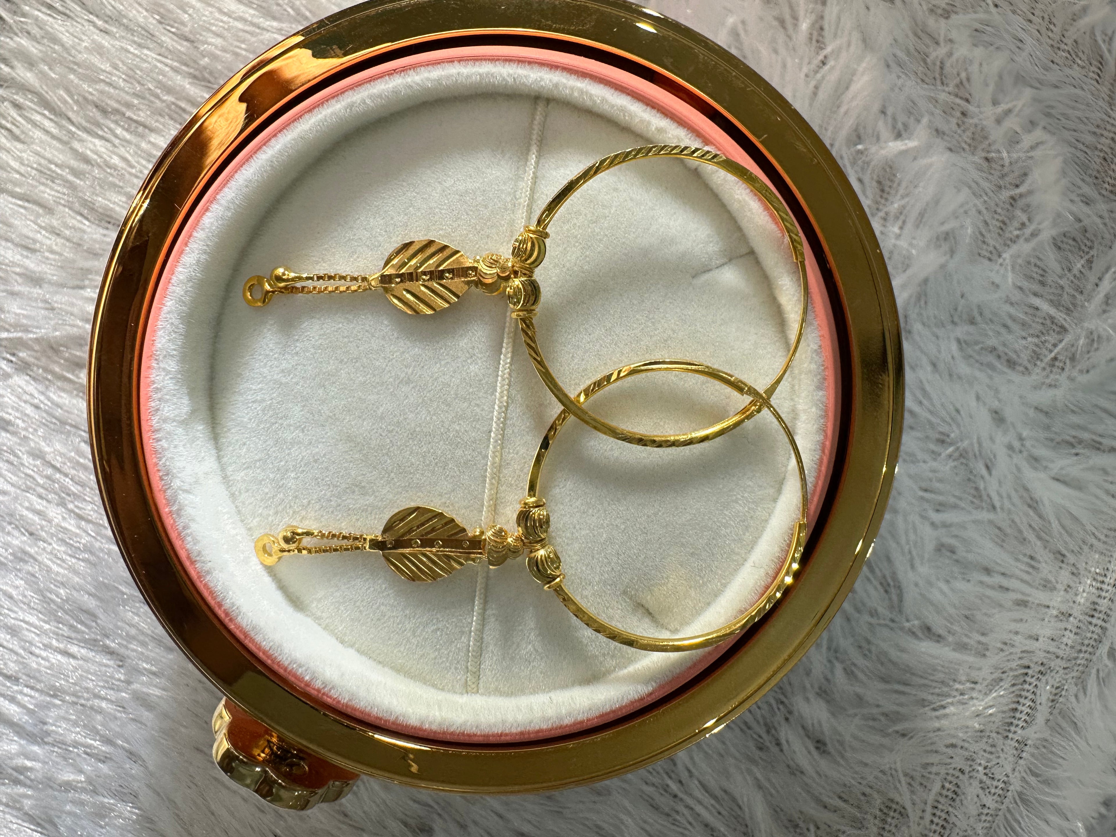 925 SILVER HOOPS (BAALI)  big size