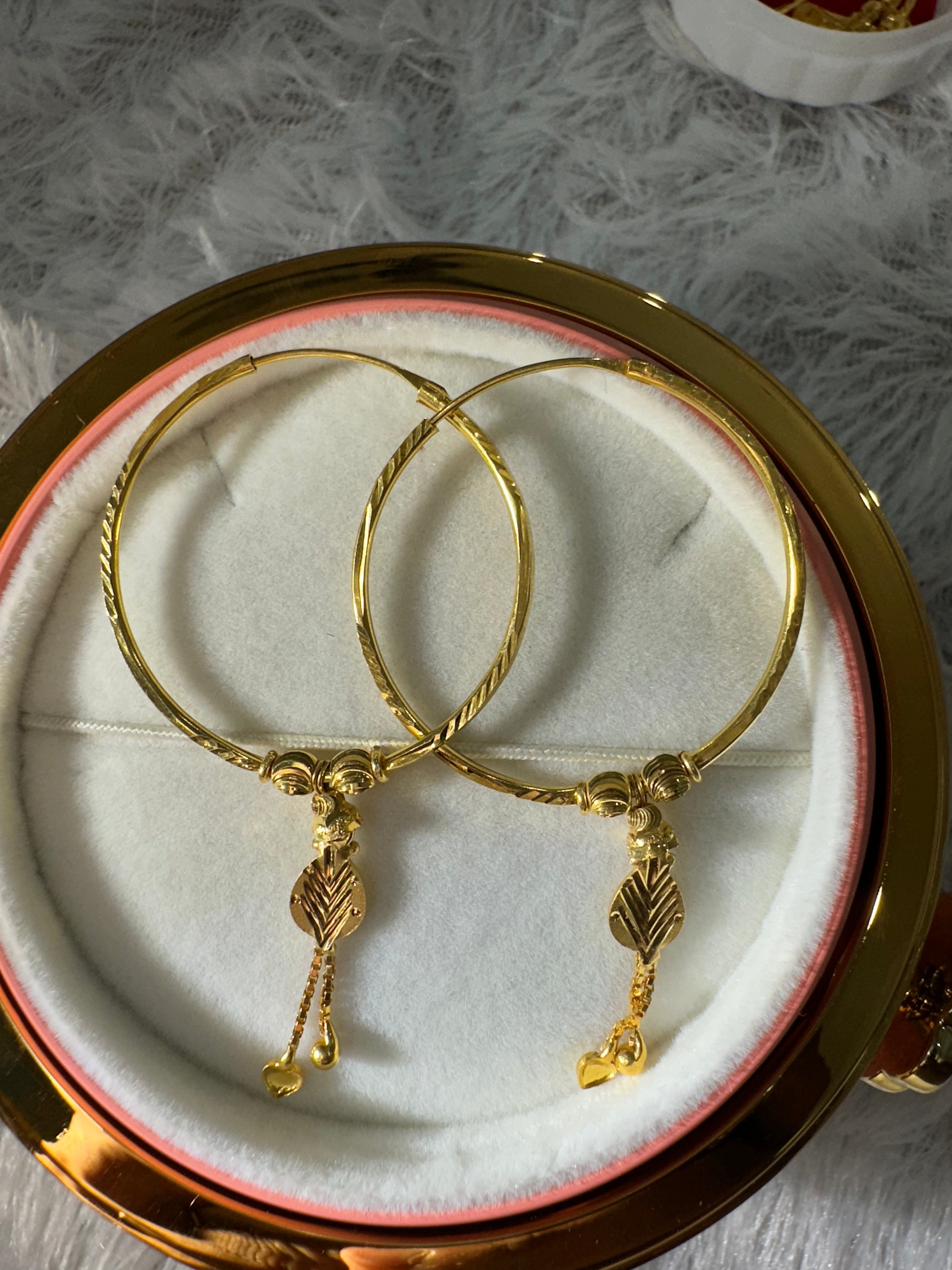 SILVER 925 HOOPS (BAALI) big size